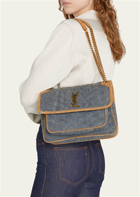 jeans ysl bag|ysl denim bag small.